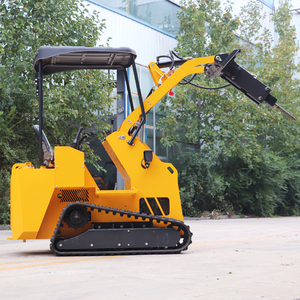 Asiento del operador para minicargadora de orugas (cargadora frontal de troncos) de gran venta |   Motor Reemplazable de 23 HP |   Radio de Giro Corto | - Product Image 6