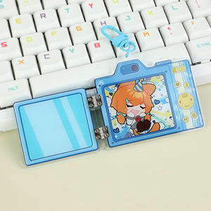 Sleutelhanger Fabrikant Maak Je Eigen Plastic Sleutelhangers Cartoon Anime Sleutelhanger Cat Blank Uv Printing Clear Acryl Scharnierende Sleutelhangers - Product Image 2