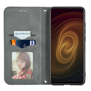Funda de teléfono de negocios con tapa de cuero para <span class=keywords><strong>ZTE</strong></span> Axon 20 5G, billetera con tarjetero - Product Image 3