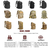 Sac à dos tactique pour hommes Sac personnalisé Messenger Module extérieur Mochila Taticas 45L Sacs de randonnée Oxford Sacs à dos tactiques pour hommes