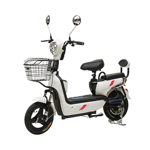 Bicicleta Eléctrica Retro de 14 Pulgadas sin Escobillas con 3 Velocidades, Motor de 350w y Asistencia al Pedaleo para un Transporte Ecológico - Product Image 1