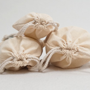 Sac cadeau promotionnel avec logo personnalisé, imprimé à l'écran, en toile de coton naturel, sac à cordon - Product Image 6