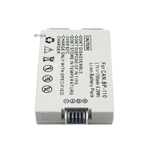 BP-110 1700mAh <b>Battery</b> for Canon VIXIA HF R26 R28 R206 R208 CE RoHS Certified in Stock 0-Cycle Premium - Product Image 1