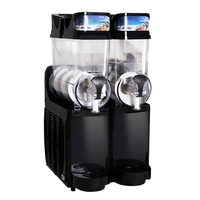 Machine à Granita et Slush Commerciale pour Daiquiri Froid, Margaritas et Boissons Glacées, 4 Cuves de 15L