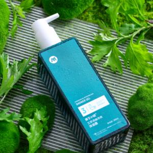 Gel Douche Naturel à l'Armoise 300ml Rafraîchissant & Apaisant Pour la Douche Quotidienne Extrait de Plantes Biologiques Fraîcheur Nettoyant Corporel Pour Tous Types de Peau - Product Image 5