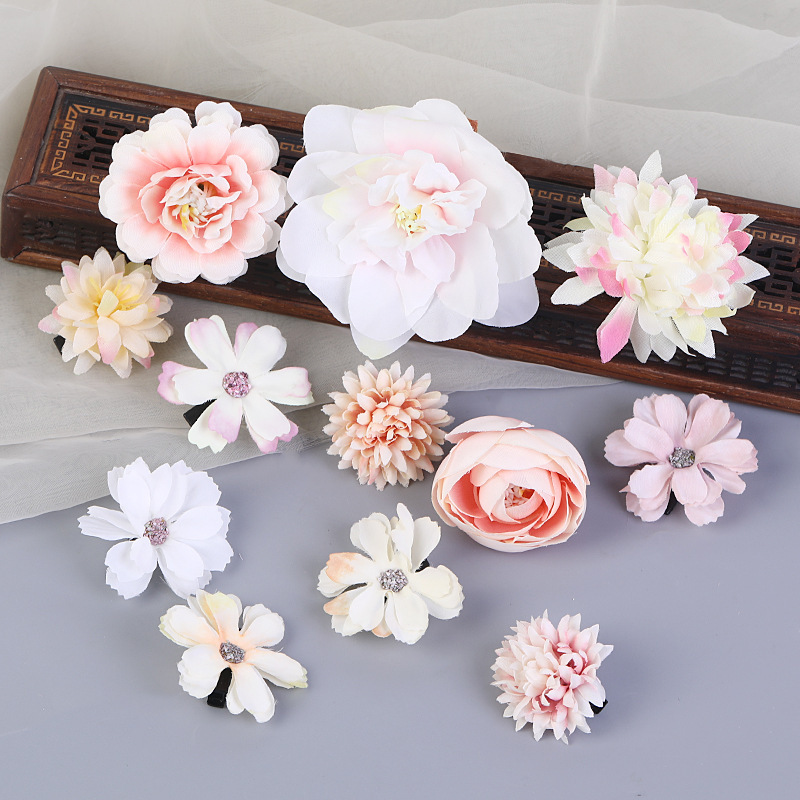 Pink and white-12 stems