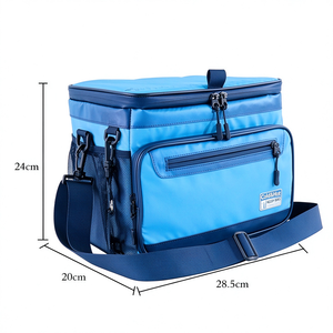 Glacière portable isotherme en polyester imperméable avec décapsuleur, 15L, fermeture éclair, pour champagne, vin, boissons, voiture, pique-nique - Product Image 3