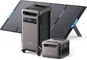 BEST PRICE F3800 Portable Power Station with Lithium Ion Expansion <b>Battery</b> (7.68kWh) 6000W AC Output Generator USA - Product Image 3