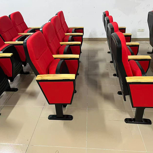 <span class=keywords><strong>Les</strong></span> fabricants produisent des chaises d'auditorium en tissu rouge pour <span class=keywords><strong>les</strong></span> salles de conférence des écoles gouvernementales chaises d'auditorium - Product Image 3