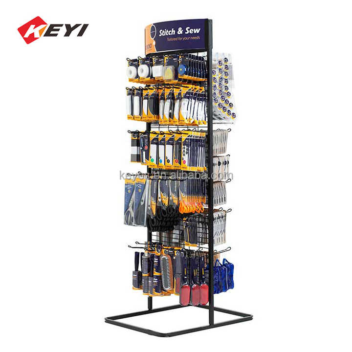 Custom Metal Display Racks - Perfect for Hair Brushes & Combs