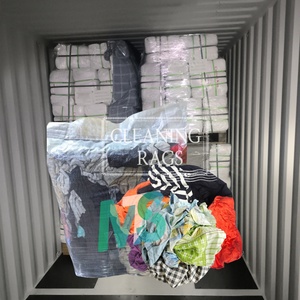 Trapos Industriales de Algodón Reciclado 100%, Bolsa de 25 kg de Paños de Limpieza Tejidos para Uso Industrial - Product Image 1