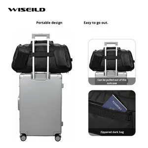 Bolsa <span class=keywords><strong>de</strong></span> Deporte para <span class=keywords><strong>Hombre</strong></span> con Separación Seca y Húmeda, Mochila <span class=keywords><strong>de</strong></span> Senderismo, <span class=keywords><strong>Bolso</strong></span> <span class=keywords><strong>de</strong></span> <span class=keywords><strong>Mano</strong></span>, 36-55L, Poliéster, Bolsa <span class=keywords><strong>de</strong></span> Viaje - Product Image 3