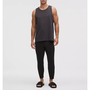 Pantalones Deportivos Transpirables Ligeros de Color Personalizado al por Mayor para Hombre, Pantalones Casuales Rectos de Cintura Media, Flexibles, Antibacterianos y Elásticos - Product Image 2