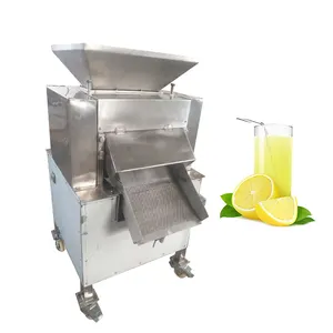 Automatische kommerzielle Orange Zitronensaft Extraktor Entsafter Maschine Squeezer