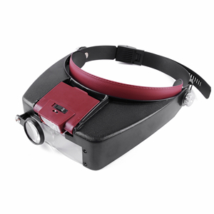 Lumière Led Lampe <span class=keywords><strong>Frontale</strong></span> <span class=keywords><strong>Loupe</strong></span> Bijoutier <span class=keywords><strong>Loupe</strong></span> 1.5X 3x 2X 8.5X 10X lumière <span class=keywords><strong>Loupe</strong></span> serre-tête - Product Image 3