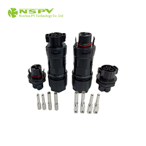 ขั้วต่อไฟฟ้ากระแสสลับประสิทธิภาพสูง IP68 กันน้ำ 500V 50A ขั้วต่อแบบตัวเมีย ทองแดง/เคลือบดีบุก ระดับความปลอดภัย II CATIII/2 สำหรับ - Product Image 6