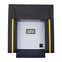 Bâche de quai industrielle rétractable en PVC pour le scellage des conteneurs de camions dans les baies de chargement des centres de distribution