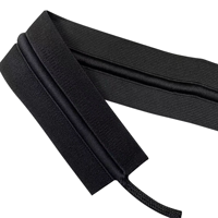 Cordón elástico de nailon de 5CM para pantalones, cordón para la cintura, Jacquard