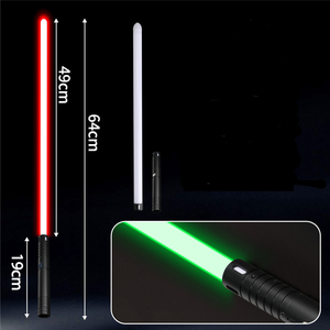 Zwei-in-Eins-Glowing Sound Effect Cooles Transformations-Spielzeugs chwert, buntes schillerndes Lasers chwert - Product Image 2