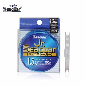 Original Importierte Japanische Seig 50m JR Abriebfeste Kohlefaser-Monofilament-Vorfachschnur für Felsen- und Floßangeln - Product Image 3
