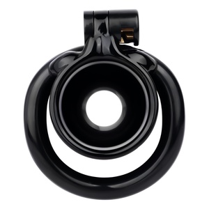 Cinturón de Castidad de Resina ABS, Diseño Aerodinámico y Hueco, Jaula de Castidad Masculina, Anillo para Pene, Juguete Sexual para Adultos, 18+, para Hombres Gay - Product Image 4