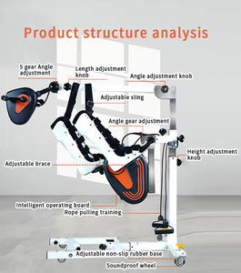 Equipo de Rehabilitación Eléctrico para Entrenamiento de Piernas, Máquina de Rehabilitación para Entrenamiento Sincrónico de Extremidades Inferiores - Product Image 1