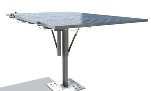 Sistema de Seguimiento Solar de Doble Eje, Estructura de Montaje Ajustable para Paneles Solares, Soporte para Seguidor Solar - Product Image 2
