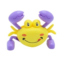 Nouveau style, modèle d'animal de simulation de crabe marcheur à ressort, petit modèle à chaîne, très vendu