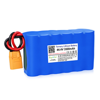 Baterai Lithium Isi Ulang 44.4V 3500mAh NMC 12S untuk Skuter Listrik, Unicycle, Mobil Keseimbangan, Drone FPV, Perangkat RC Berdaya Tinggi