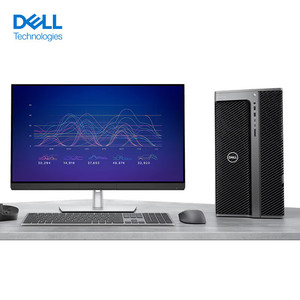 Pour ordinateur de bureau de travail de type tour Precision T7960, stock Intel W9-3495X, RTX4090-24G, SSD NVMe 2 To, disque dur SATA 12 To, 1400 W/2200 W - Product Image 6