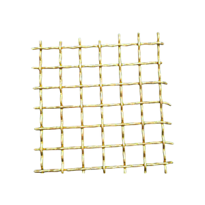 Grillage en laiton pour armoires Écran en laiton <span class=keywords><strong>Feuille</strong></span> <span class=keywords><strong>de</strong></span> maille en laiton - Product Image 2