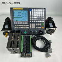 Controlador de Torno CNC de 2 Ejes Siyuer 998T con Kit de Servodriver Absoluto y Motor Similar a GSK Newker SZGH Syntec