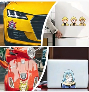 Autocollants personnalisés sexy pour filles, autocollants manga de filles sexy, autocollant en mouvement Vegeta, autocollant lenticulaire 3D anime pour décorations murales - Product Image 5