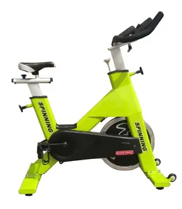 Online spin bike High-end Commercial Stationary Bike Sport Green Spining Bike