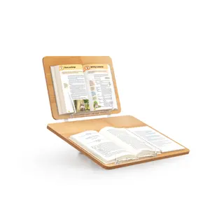 Двухслойный держатель для книг, без рук, с файлами, Складная Настольная подставка для рецептов, учебник, регулируемая подставка для книг