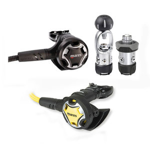 Regulador de Buceo <span class=keywords><strong>Mares</strong></span> Dual 2S Light Casual Travel para Buceo Libre, Tipo Pistón y Diafragma - Product Image 1