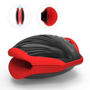 Male Shell Trainer Glans Masturbator Airplane Cup Exerciser <b>Vibrating</b> Soft Pocket Size Adult Toys IPX5 Waterproof Real Sex Feel - Product Image 1