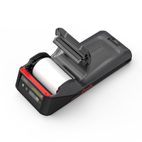 Terminal portable PDA 5,5 pouces avec lecteur de codes-barres 1D 2D et imprimante thermique autocollante pour petits tickets HCC-S70