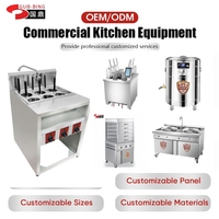 Machine à nouilles chinoises automatique en acier inoxydable, électrique et à gaz, GuoDing ST2, pour ramen, pâtes italiennes, spaghetti