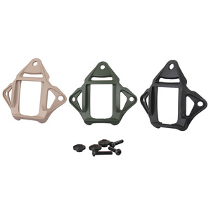 Aluminum Alloy Helmet Mount <b>Bracket</b> For Fast AF Wendy Helmet <b>Black</b> Color - Product Image 3