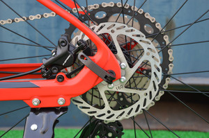 Bicicletta da Montagna Rossa da 29 Pollici, 12 Velocità, per Uomo, in Alluminio di Qualità Media, con Cavi Interni - Product Image 2