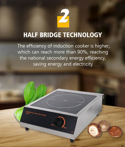 Cuisinière à induction de haute qualité, nouvelle technologie, économie d'énergie, pour cuisine commerciale, cuisinière à induction commerciale - Product Image 3