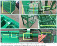Piège en cage métallique robuste pour le contrôle des parasites, pour porcs, zèbres, armadillos, loups, renards, animaux sauvages, chiens et chats
