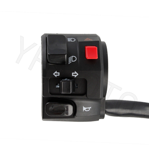 YHMOTO 22mm Universal Motorcycle Handlebar Switch Horn Turn Signal Button Interruptor for MopedTuning - Product Image 3