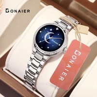 Montre à quartz tendance pour femme BONAIER, marque la plus vendue, montre-bracelet pour un usage quotidien L091