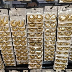 Hoop Pearl <strong>Chunky</strong> <strong>Costume</strong> Earring Free Sample Discount Jewelry Earring Assortment Mix Earring <strong>Jewellery</strong> - Product Image 3