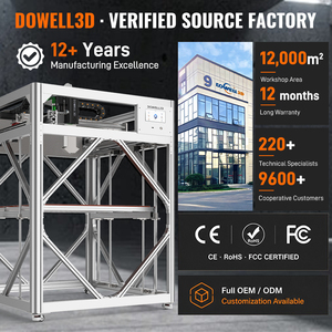 Imprimante 3D industrielle haute vitesse grand format DP-A1624-12 avec alimentation automatique et boîtier fermé pour granulés, impression ultra-rapide jusqu'à 300 mm/s - Product Image 6