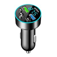 Émetteur FM pour voiture, modulateur USB sans fil, chargeur rapide USB QC3.0, autoradio, lecteur MP3, kit mains libres pour voiture