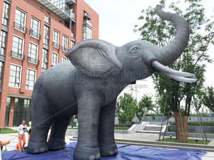 Индивидуальный новый дизайн гигантские надувные животные на заказ Надувные Слоны большие надувные животные модель - Product Image 3