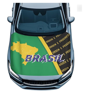 Vente en gros de housses de capot de <span class=keywords><strong>voiture</strong></span> personnalisées de haute qualité avec drapeau de Vanuatu, en tissu élastique, lavables, drapeaux de capot de <span class=keywords><strong>voiture</strong></span> - Product Image 6